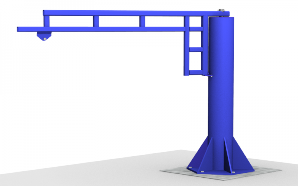 Free Standing Work Station Jib Crane